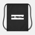 One Direction Drawstring Bag - Black