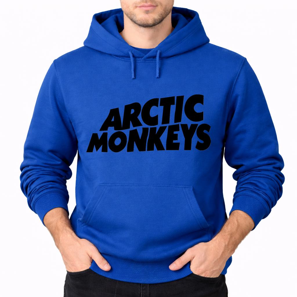 Men's Arctic Monkeys Pullover Hoodie - Blue