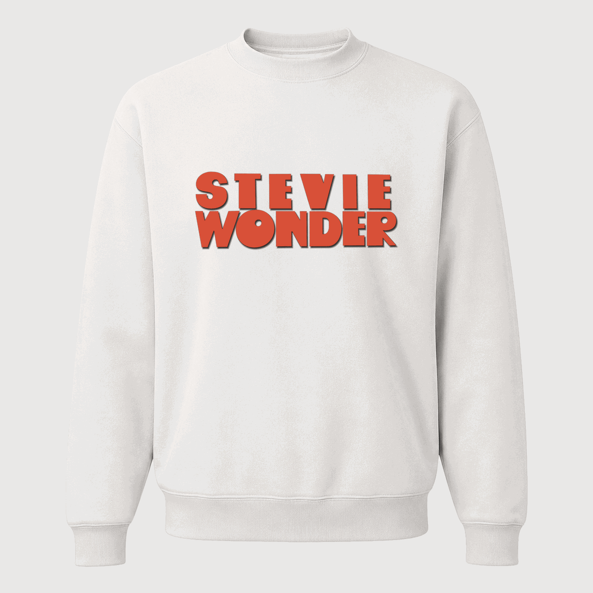 Men's Stevie Wonder Crewneck Sweatshirt - White