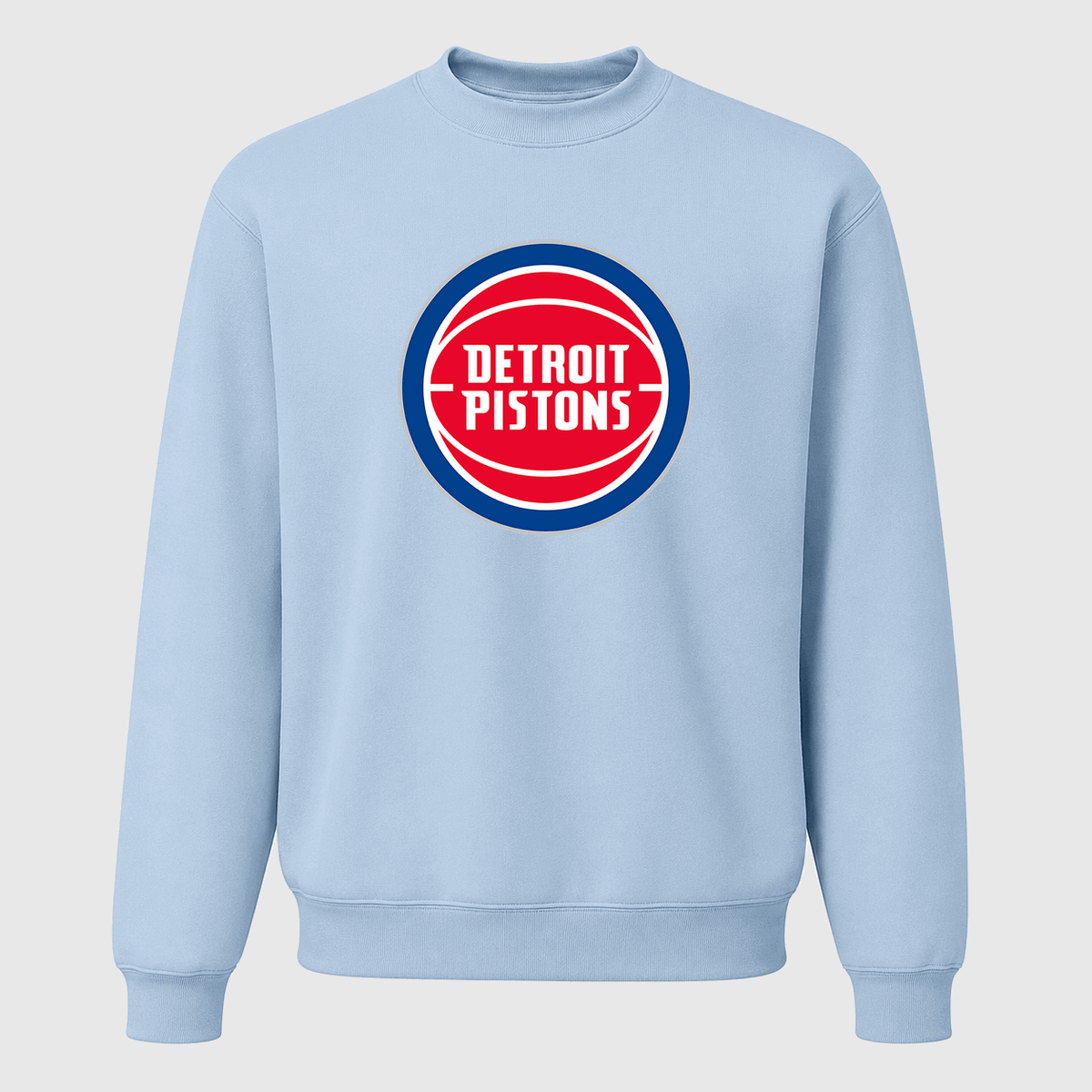 Men's Detroit Pistons Crewneck Sweatshirt - Sky Blue
