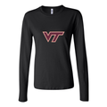 Women's Virginia Tech Hokies Long Sleeve T-Shirt - Black