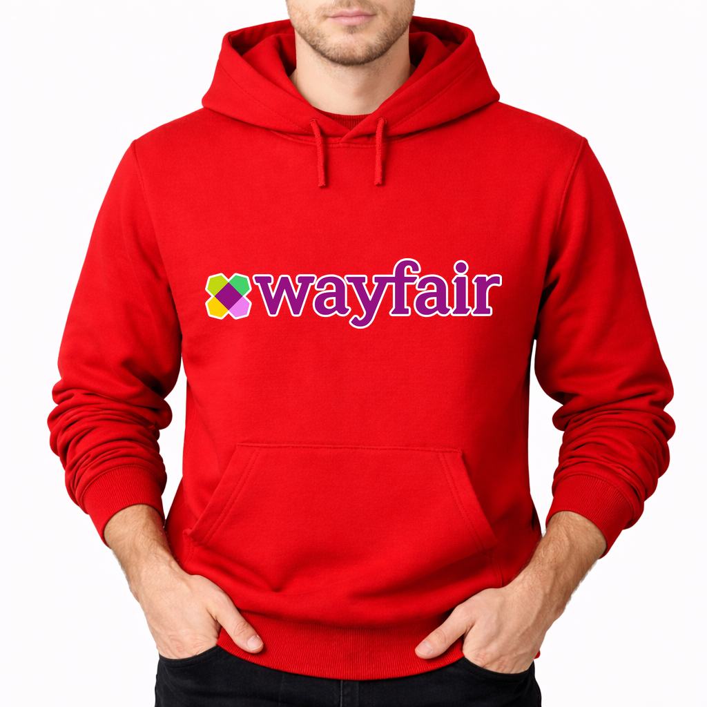 Men's Wayfair Pullover Hoodie - Red