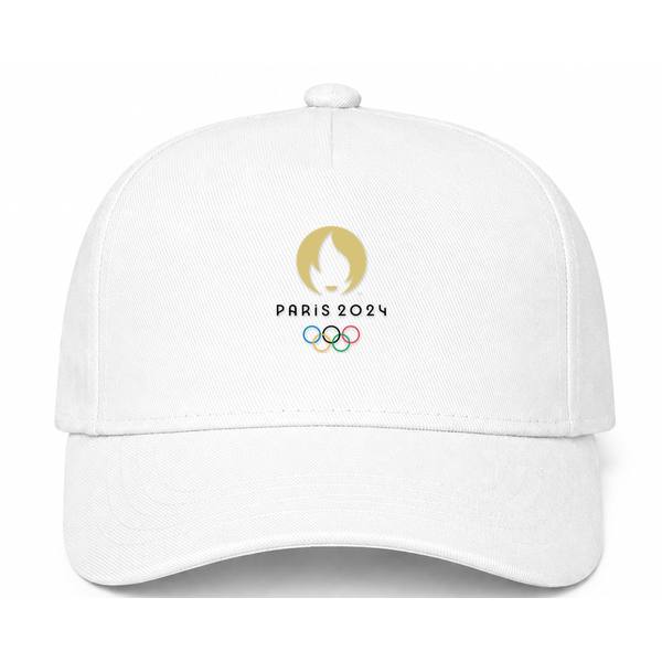 Olympics 2024 Paris Black White Dad Baseball Cap Hat