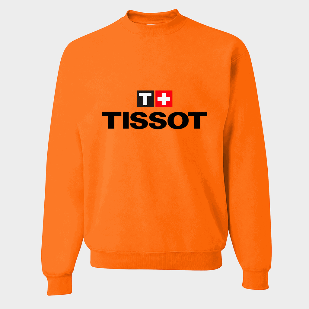 Men's Tissot Crewneck Sweatshirt - Orange