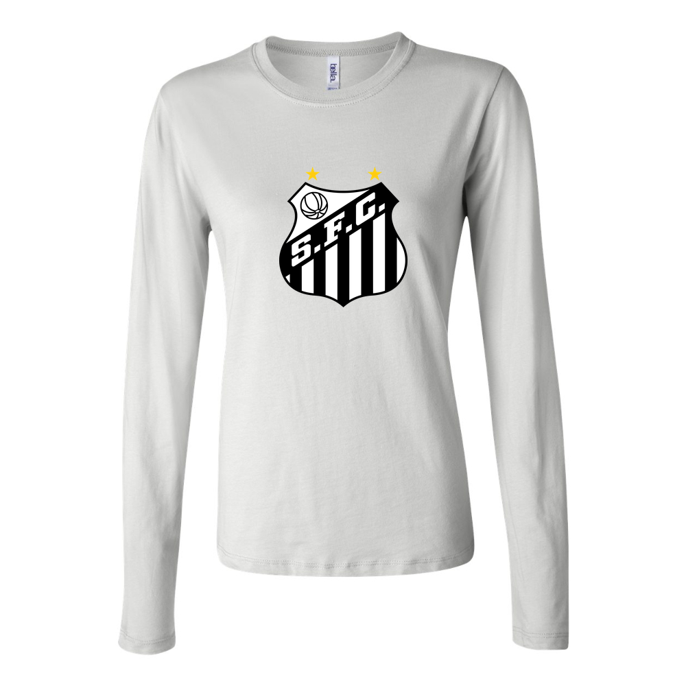 Women's Santos FC Long Sleeve T-Shirt - White