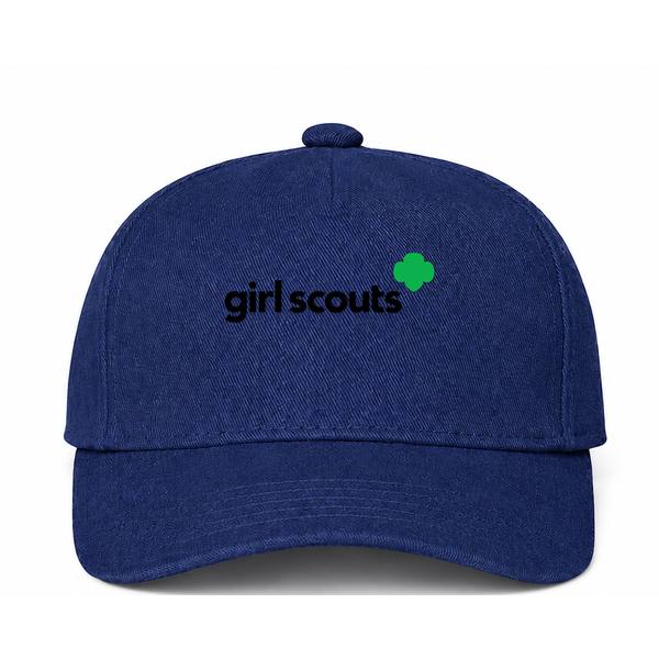Girl Scout Logo Navy Dad Baseball Cap Hat