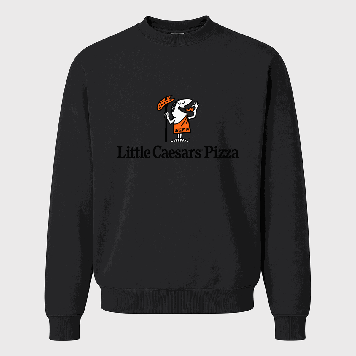 Men's Little Caesars Crewneck Sweatshirt - Black