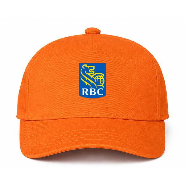 RBC Logo Orange Dad Baseball Cap Hat