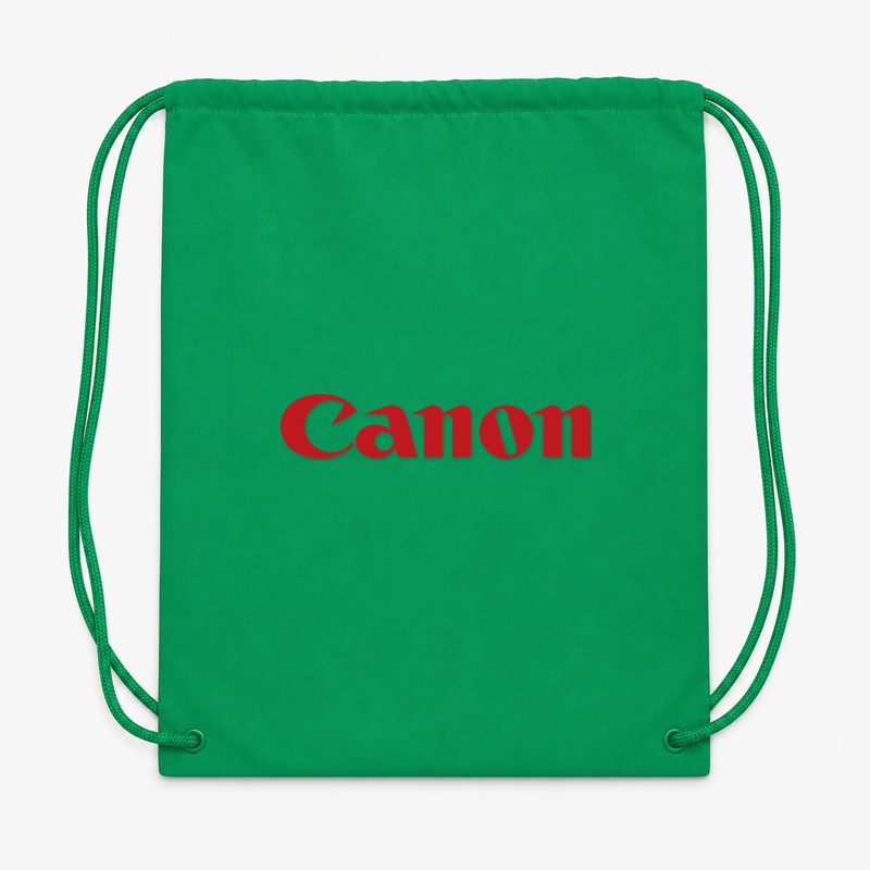 Canon Inc Drawstring Bag - Green
