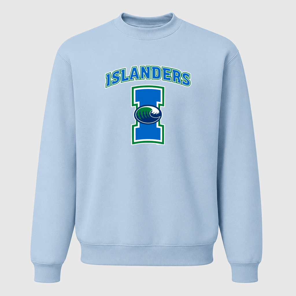 Men's Texas AM CC Islanders Crewneck Sweatshirt - Sky Blue