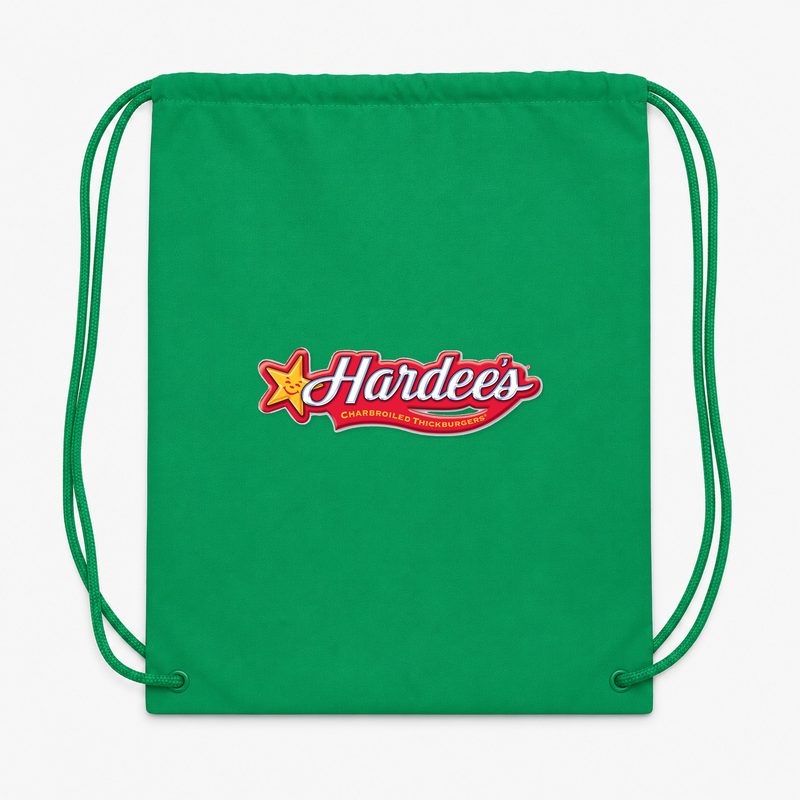 Hardees Drawstring Bag - Green