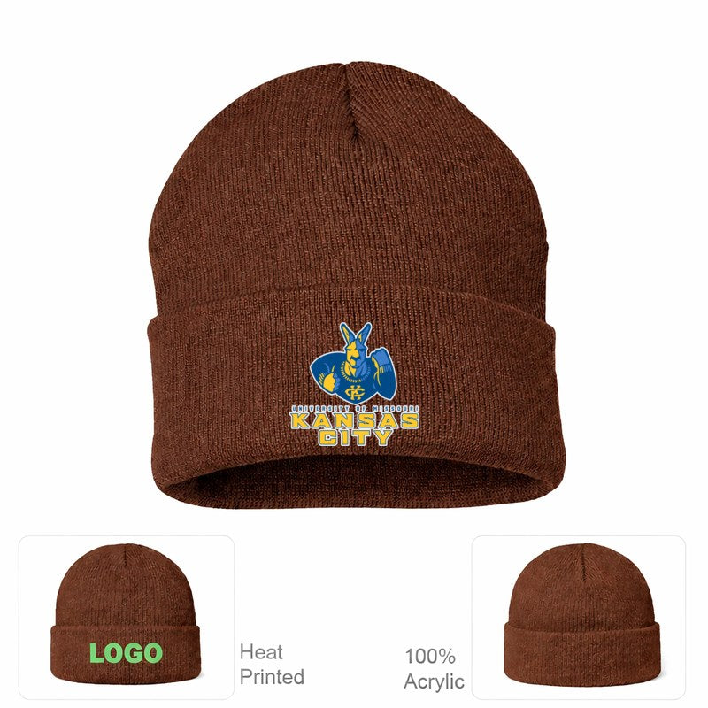 UMKC Kangaroos Brown Beanie Hat