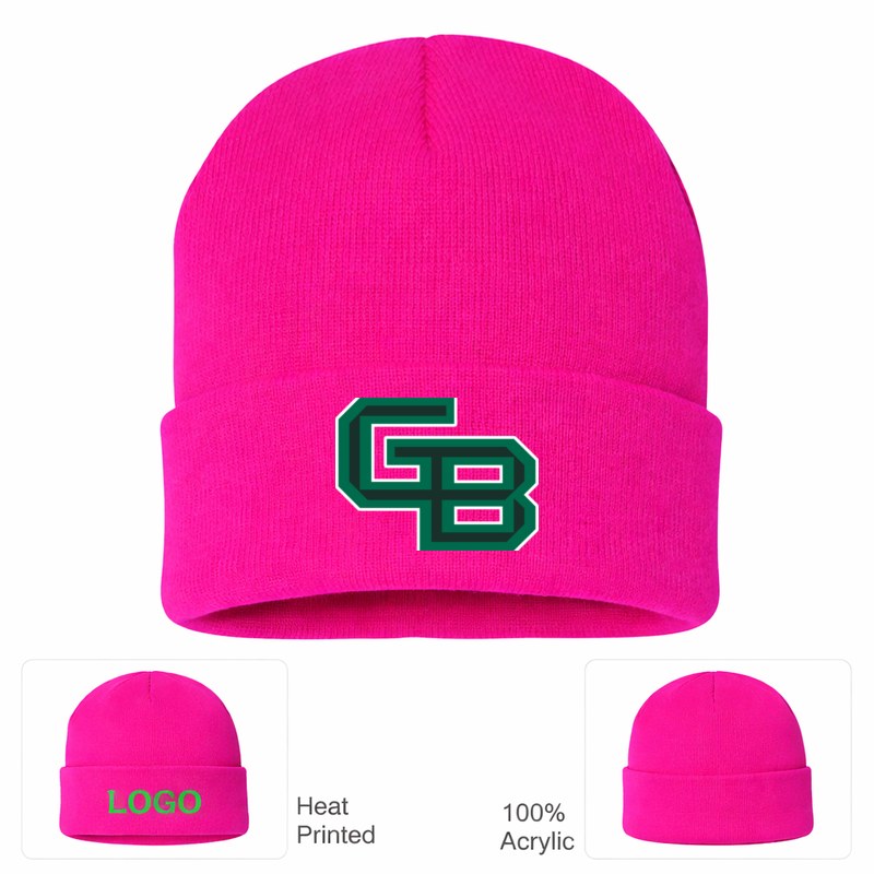 Wisconsin Green Bay Phoenix Hot Pink Beanie Hat