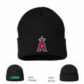 MLB Los Angeles Angels Beanie Hat - Black