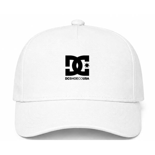 DC Shoes Logo White Dad Baseball Cap Hat
