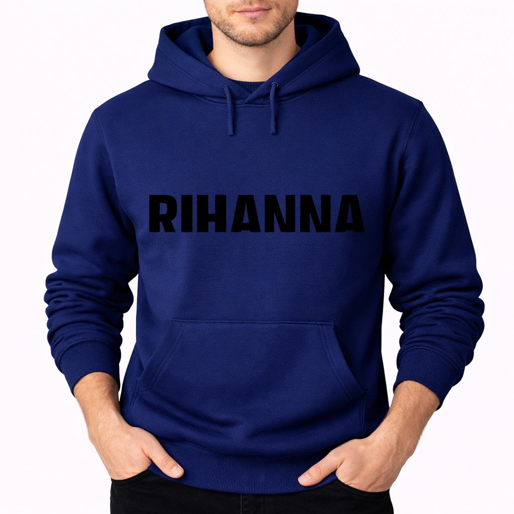 Men's Rihanna Pullover Hoodie - Navy