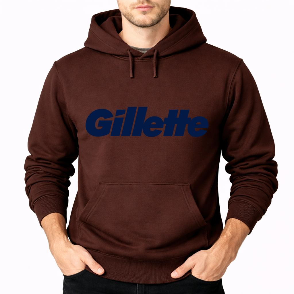 Men's Gillette Pullover Hoodie - Brown
