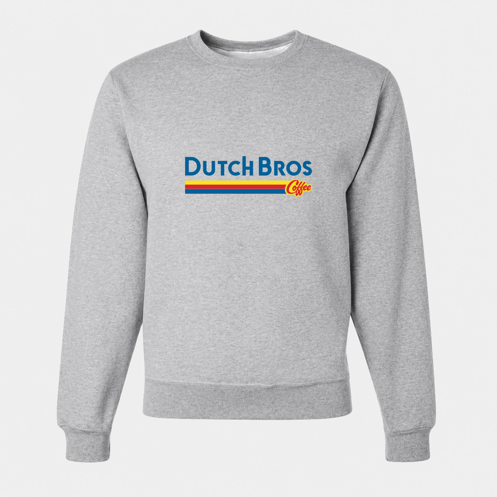 Men's Dutch Bros Coffee Crewneck Sweatshirt - Gray