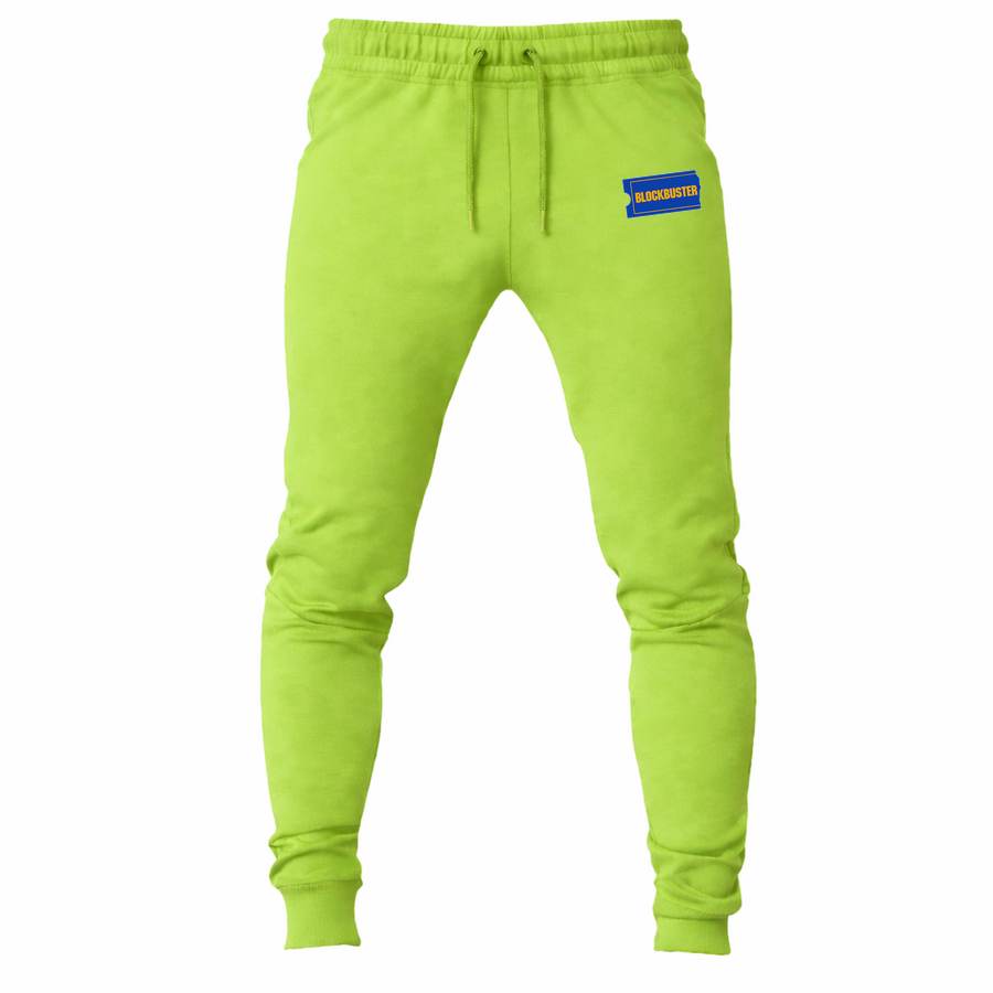 Blockbuster joggers sweatpants - Lime Green