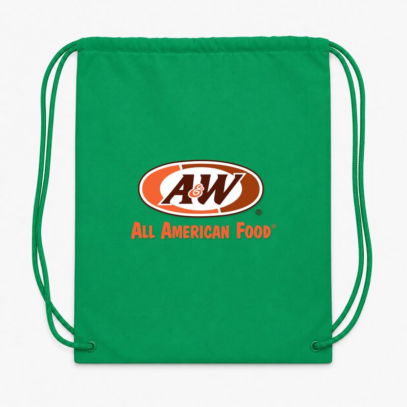 AW Drawstring Bag - Green