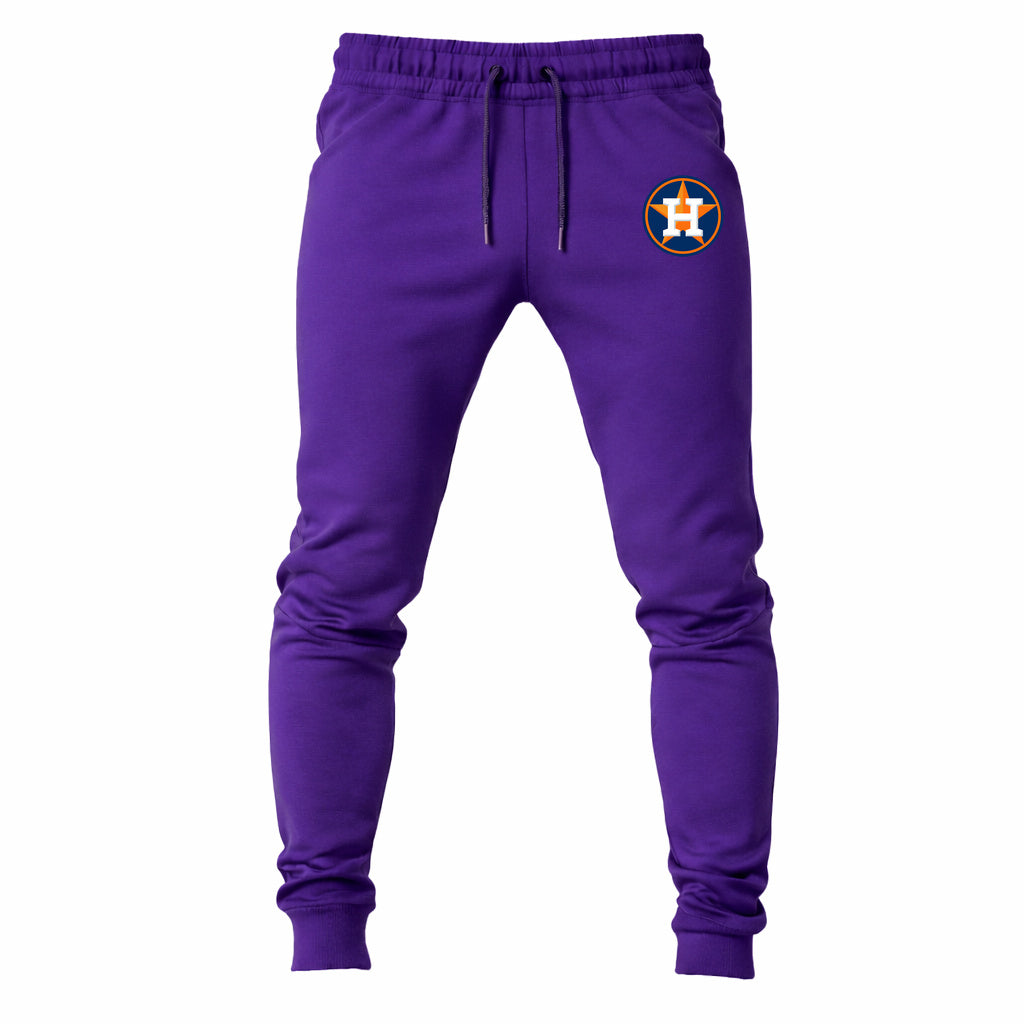 Houston Astros joggers sweatpants - Purple