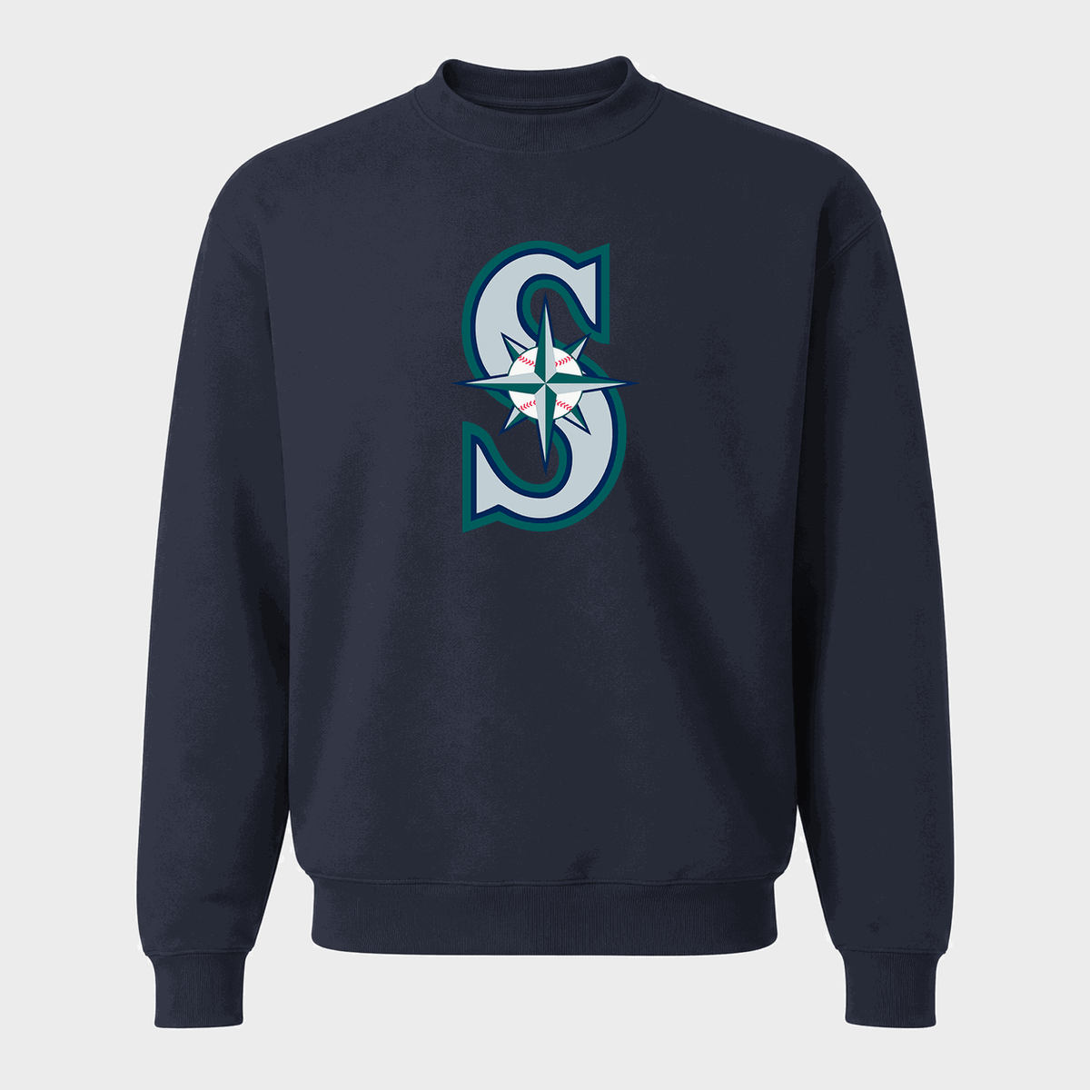 Men's Seattle Mariners Crewneck Sweatshirt - Navy