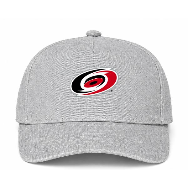 Carolina Hurricanes NHL Logo Gray Dad Baseball Cap Hat