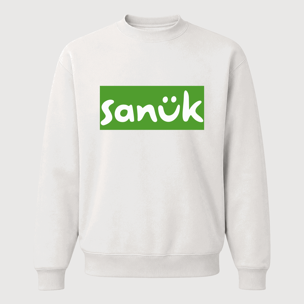 Men's Sanuk Crewneck Sweatshirt - White