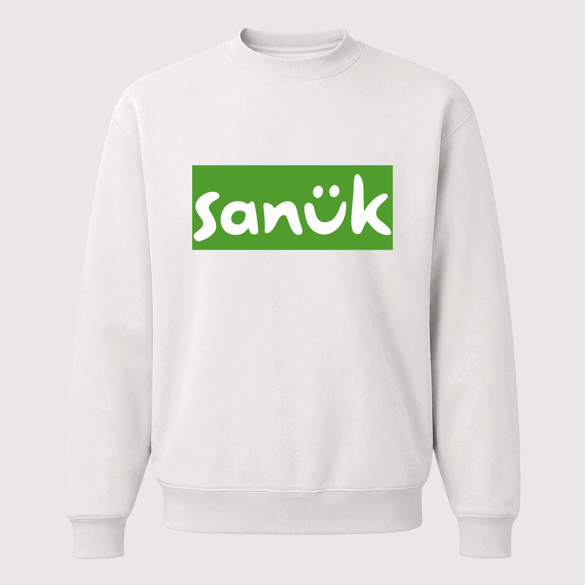Men's Sanuk Crewneck Sweatshirt - White
