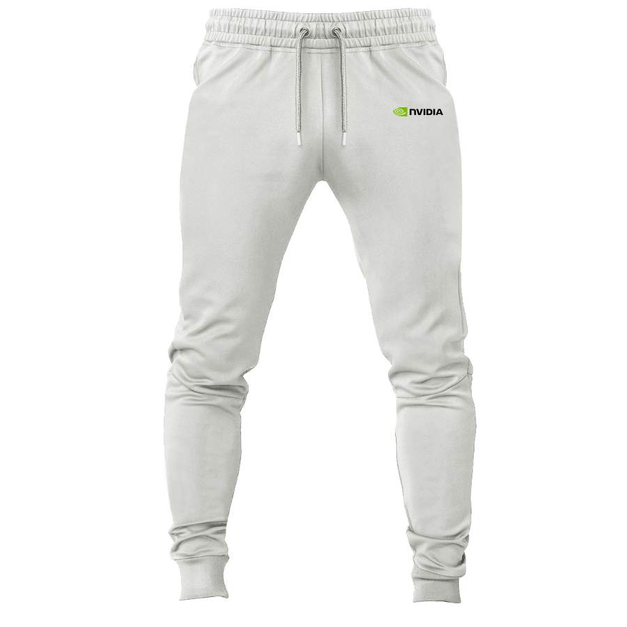 NVIDIA joggers sweatpants - White