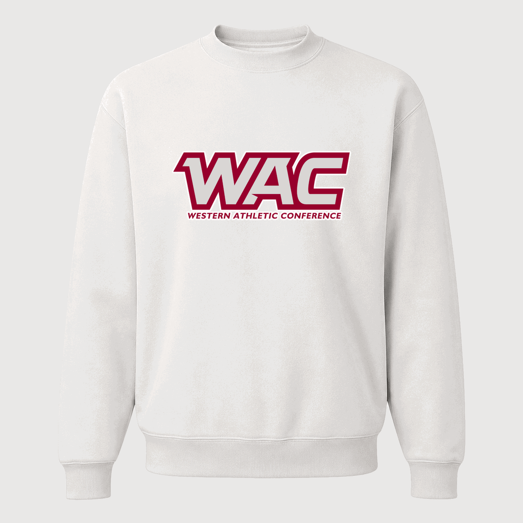 Men's Western Athletic Conference Crewneck Sweatshirt - White