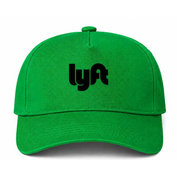 Lyft Black Logo Green Dad Baseball Cap Hat