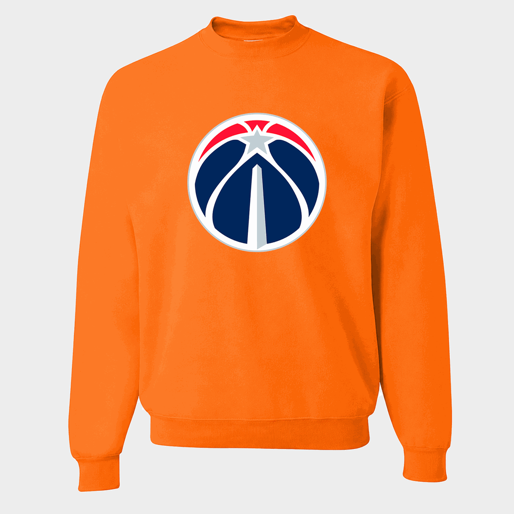 Men's Washington Wizards Crewneck Sweatshirt - Orange