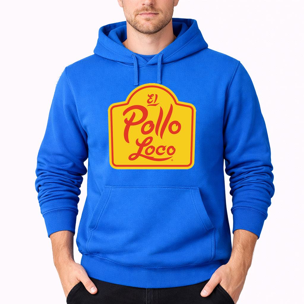 Men's El Pollo Loco Pullover Hoodie - Azure