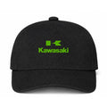 Kawasaki Logo Black Dad Baseball Cap Hat