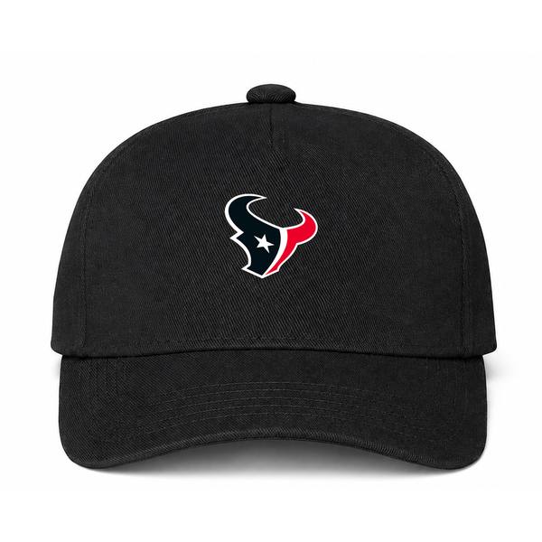 Houston Texans NFL Logo Black Dad Baseball Cap Hat