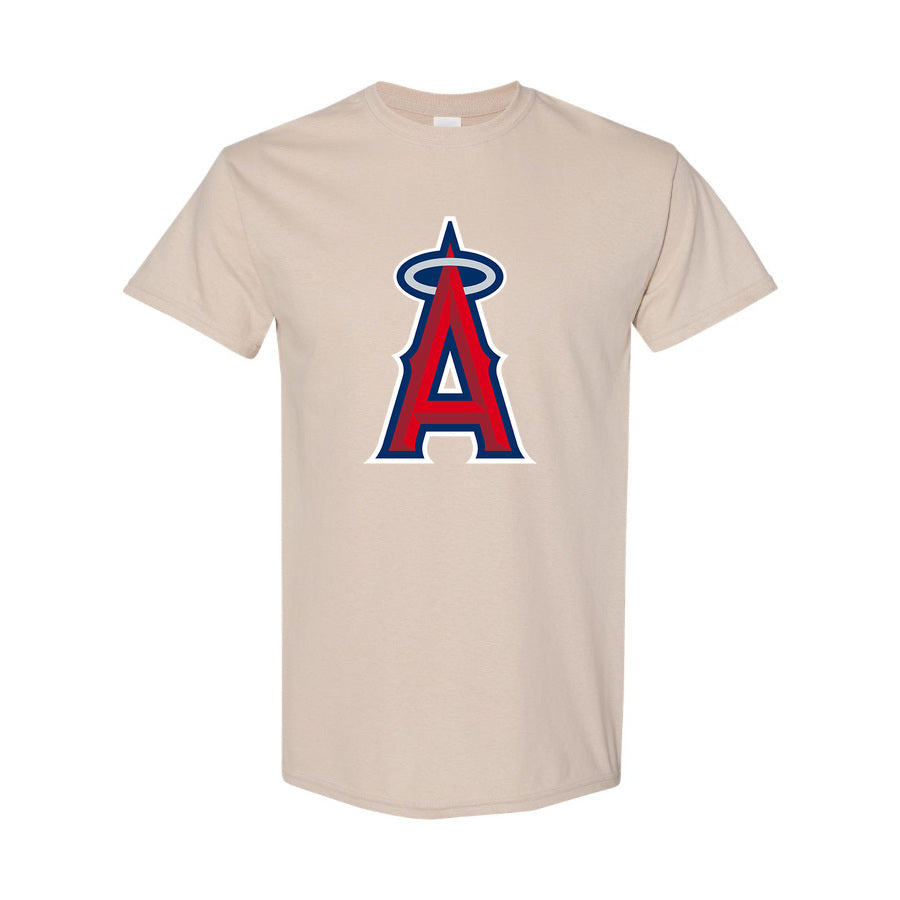 Men's Los Angeles Angels Cotton T-Shirt - Tan
