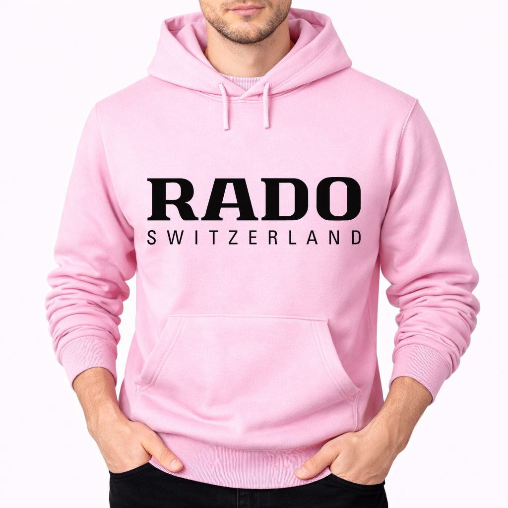 Men's Rado Pullover Hoodie - Pink