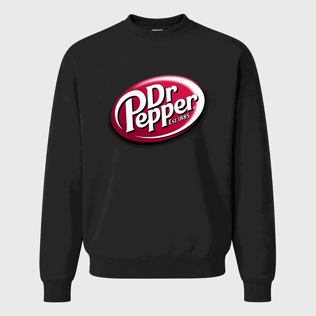 Men's Dr Pepper Crewneck Sweatshirt - Black