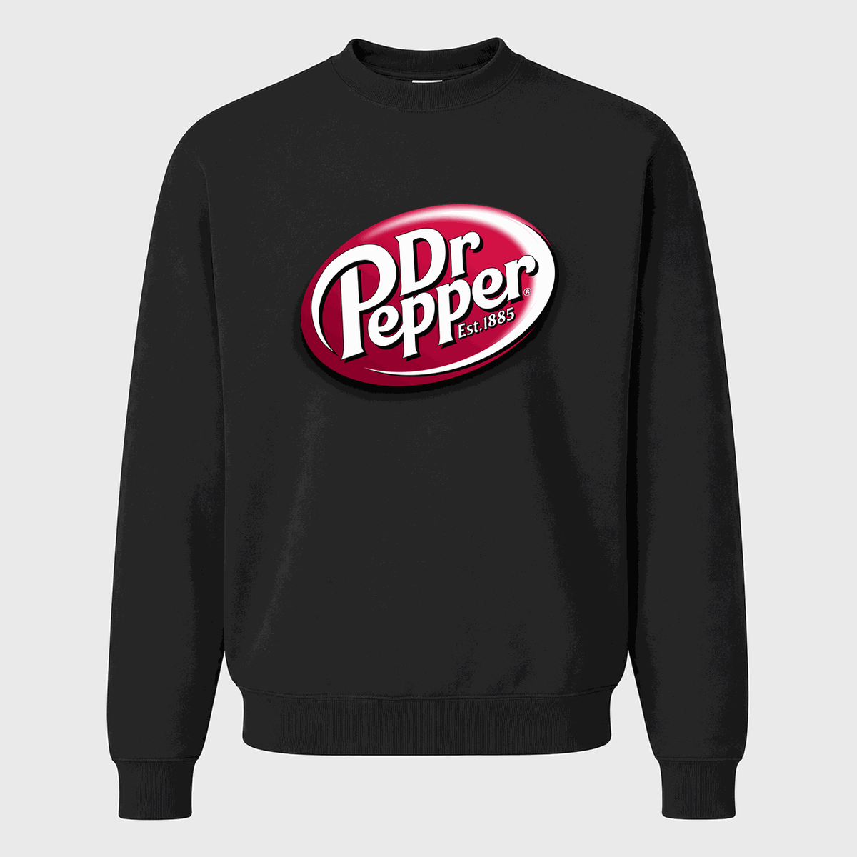 Men's Dr Pepper Crewneck Sweatshirt - Black