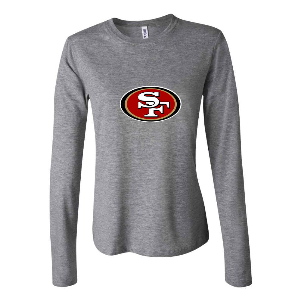 Women's San Francisco 49ers Long Sleeve T-Shirt - Gray
