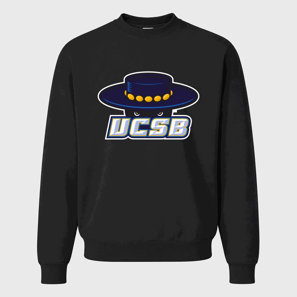 Men's UCSB Gauchos Crewneck Sweatshirt - Black