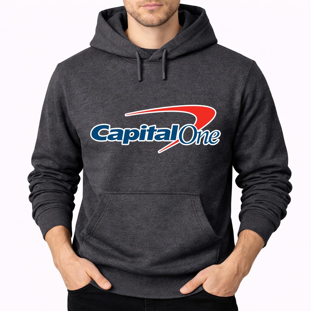 Men's Capital One Pullover Hoodie - Charcoal