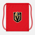 Vegas Golden Knights Drawstring Bag - Red