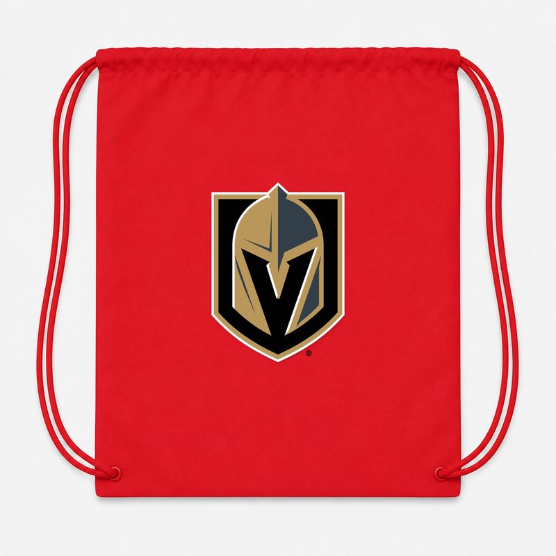 Vegas Golden Knights Drawstring Bag - Red