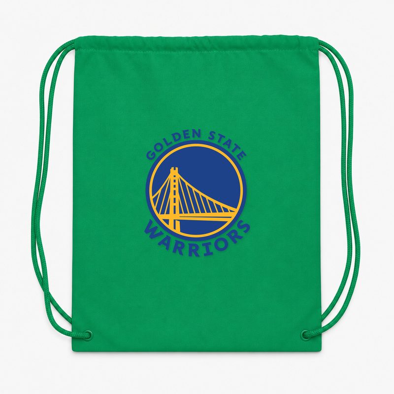 Golden State Warriors Blue Drawstring Bag - Green