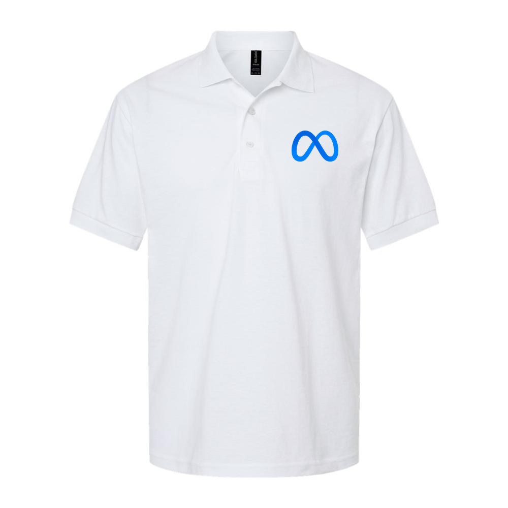 Men's Meta Dry Blend Polo - White