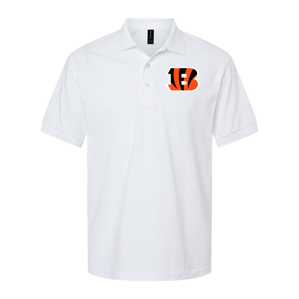 Men's Cincinnati Bengals Dry Blend Polo - White