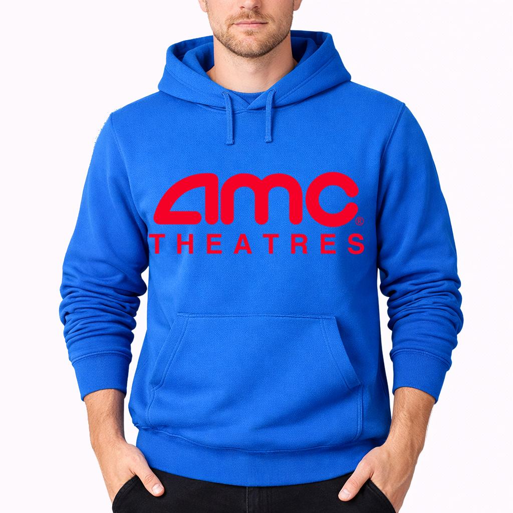 Men's AMC Theatres Pullover Hoodie - Azure