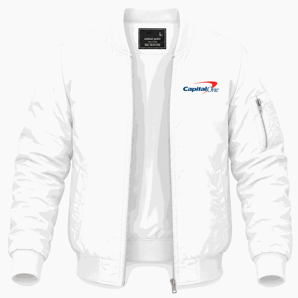 Men's Capital One Lightweight Bomber Jacket - White